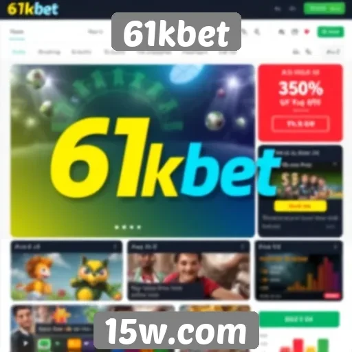 Acessibilidade e interface do site 61kbet